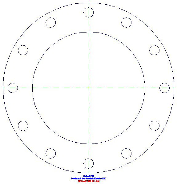 GE PE Losflansch d250_371.745.00.1_G