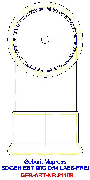 GE Mapress Edelstahl Bogen 90Gr d54 (LABS-frei)_81108_L