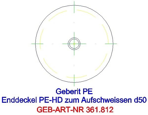 GE PE Enddeckel d50_361.812.16.1_G