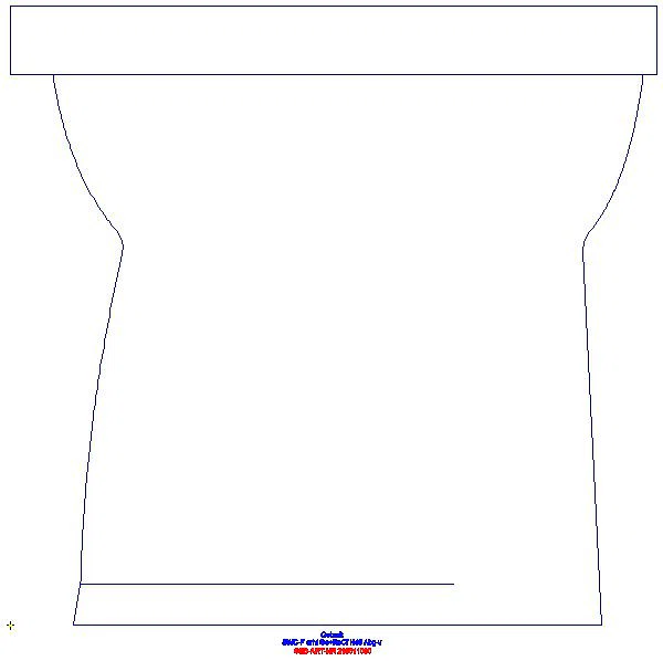Renova Comfort Stand-WC Flachspüler erhöht, barrierefrei, Abgang vertikal_218511000_L