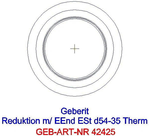 GE Mapress Therm Reduktion mit Einschubende d54-35_42425_A