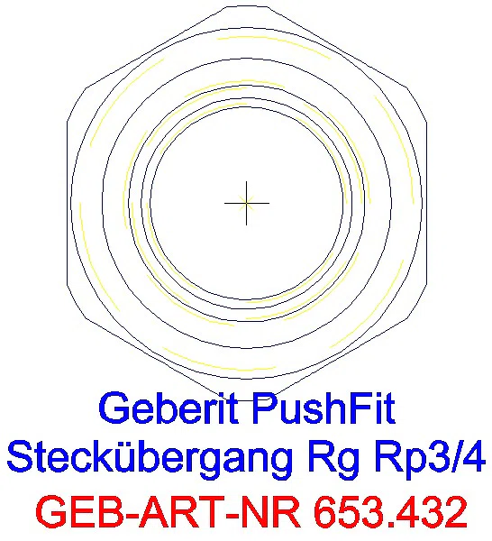 GE Übergang auf Verteiler mit Steckanschluss IG Rg Rp3/4_653.432.00.1_A