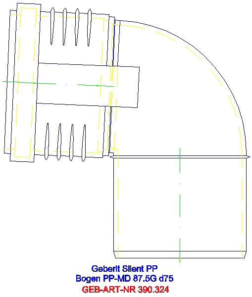 GE Silent-PP Bogen 87,5Gr d75_390.324.14.1_A