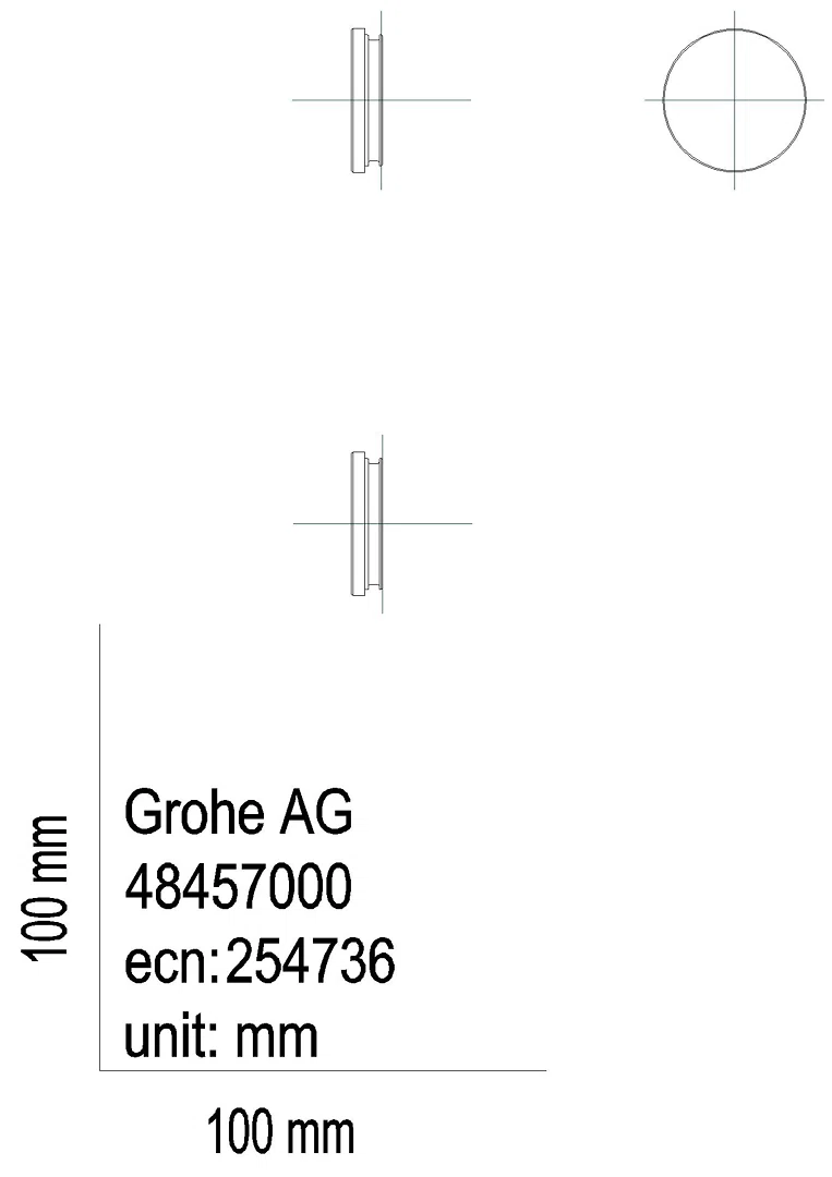 GROHE Einlagen Atrio Private Coll. 48457 Vanilla Noir Caesarstone chrom