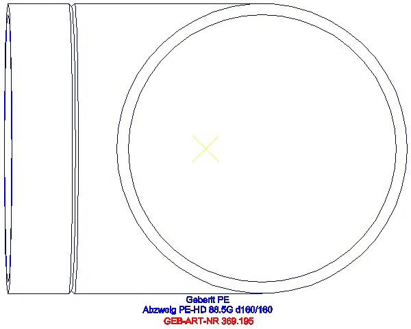 GE PE Abzweig 88,5Gr d160/160_369.195.16.1_G