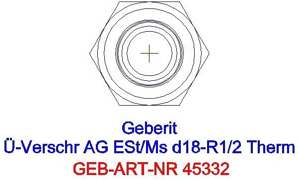 GE Mapress Therm Übergangsverschr. mit AG d18-R1/2_45332_L