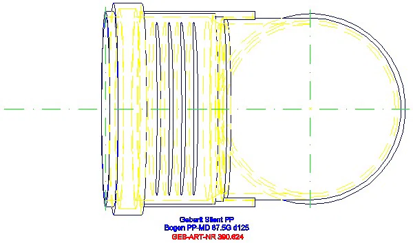 GE Silent-PP Bogen 87,5Gr d125_390.624.14.1_G