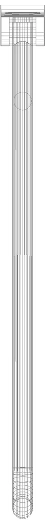 HEWI mobiler Stützklappgriff, L:850mm anthrazgr
