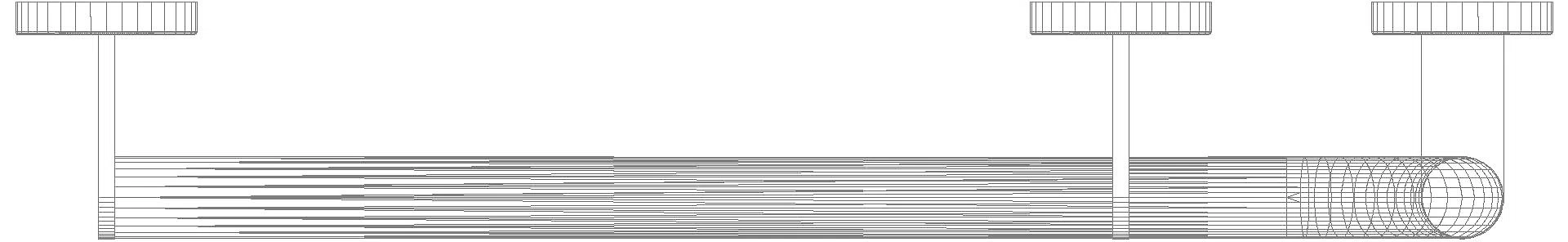 HEWI Winkelgriff,d:30, A1:1000, W1:500, li, plvb dgrau tma