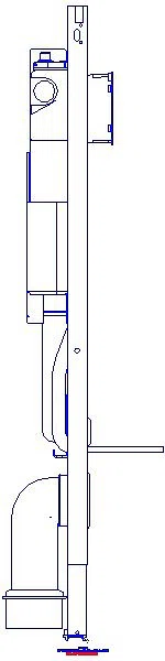 GE Duofix Element f. WWC, 120cm m. Sigma UP-SPK 12cm, mit HS30 Hygienesp./1 WA_111057002_L