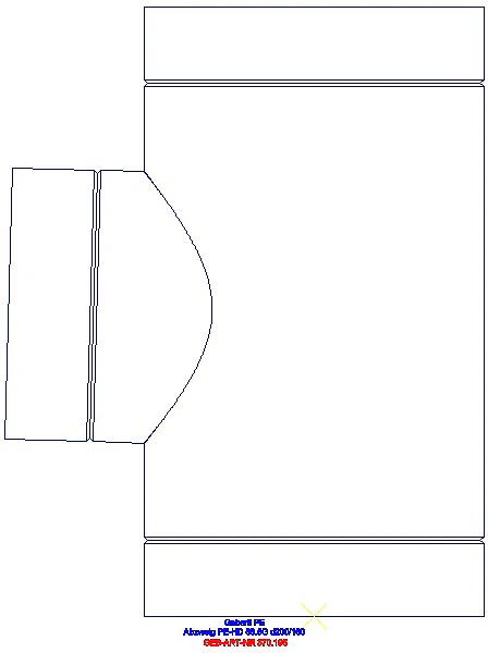 GE PE Abzweig 88,5Gr d200/160_370.195.16.1_A