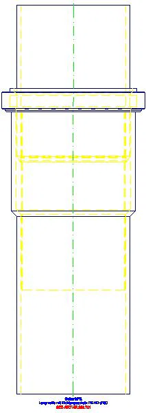 GE PE Langmuffe mit Dichtungsschutz d160_369.701.16.1_L