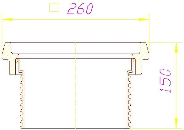 DALLMER Aufsatzrahmen 608.1