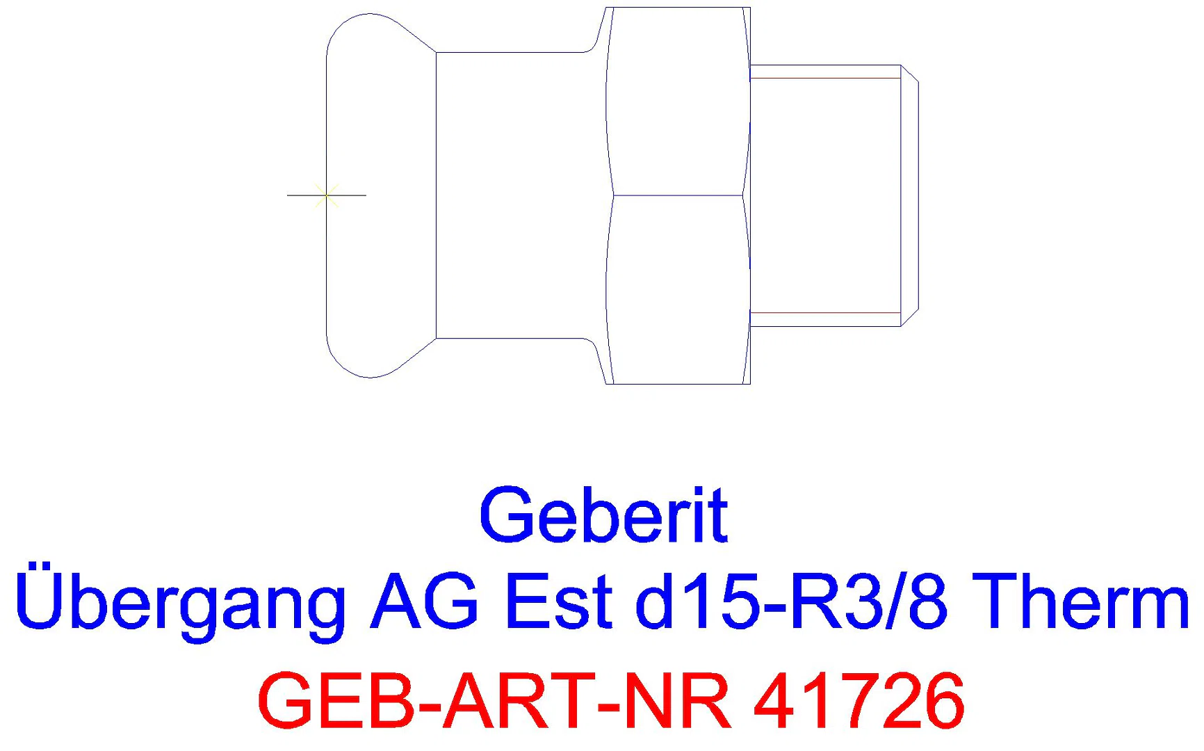 GE Mapress Therm Übergang mit AG d88,9-R3_41726_g