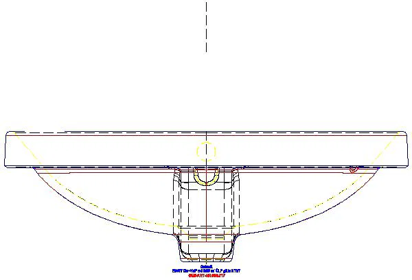 VariForm Einbauwaschtisch, oval 55x40cm, o. Hl, m. Ül._500.717.01.2_A