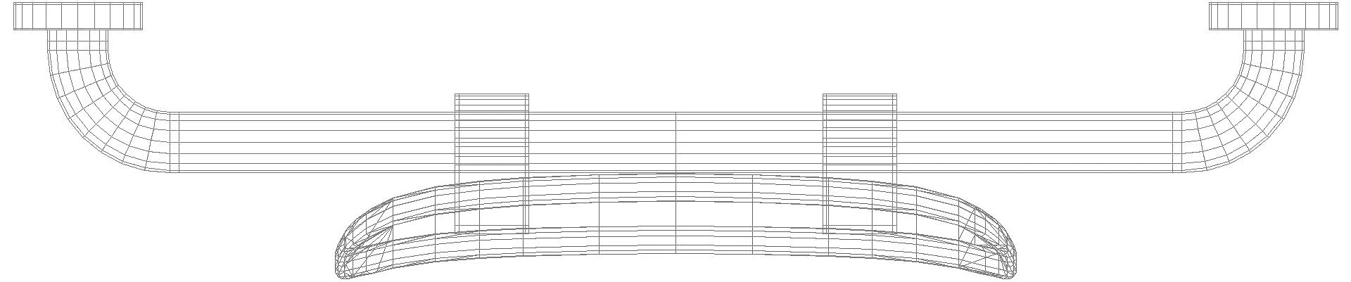 HEWI Rückenstütze, WA = 150mm Wandmontag., BM211.2 signalweiß