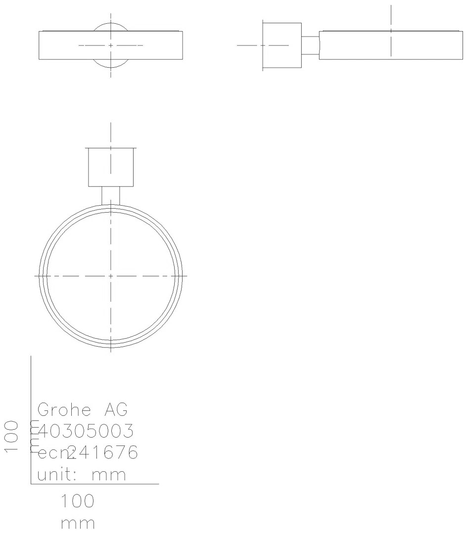GROHE Halter Atrio 40885 für Seifenschale warm sunset