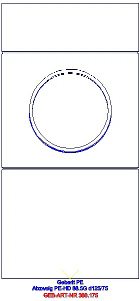 GE PE Abzweig 88,5Gr d125/75_368.175.16.1_L