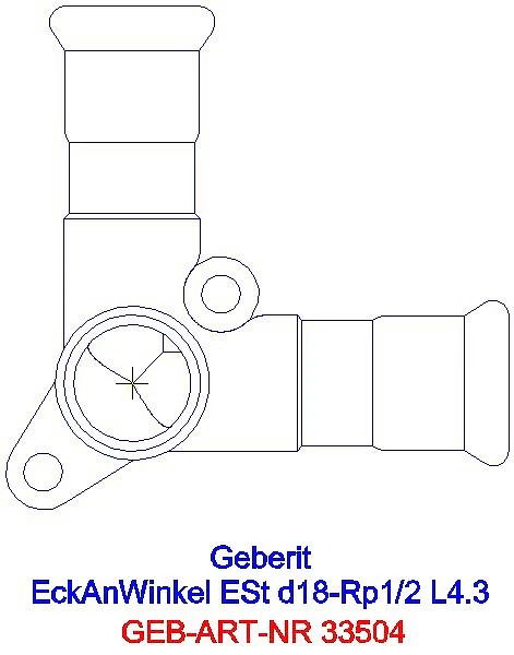 GE Mapress Edelstahl Eckanschlusswinkel 90Gr d18-Rp1/2, L:4,3cm_33504_A