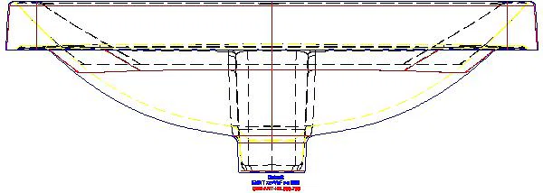 VariForm Einbauwaschtisch, rechteckig 55x40cm, o. Hl, o. Ül., KeraTect_500.739.00.2_A