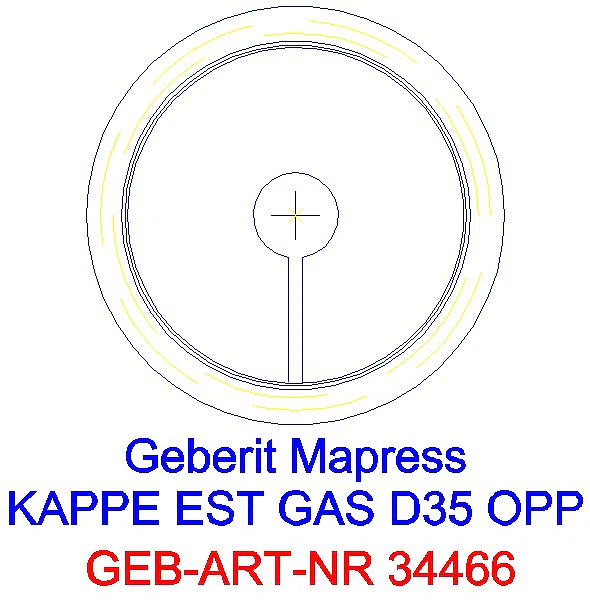 GE Mapress Edelstahl Kappe d35 (Gas)_34466_L