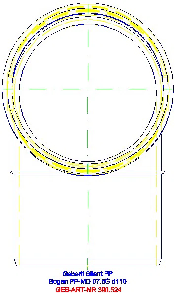 GE Silent-PP Bogen 87,5Gr d110_390.524.14.1_L
