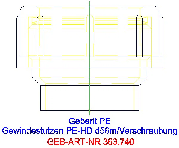 GE PE Gewindestutzen mit Quetschverschraubung d56 H6,8_363.740.16.1_A