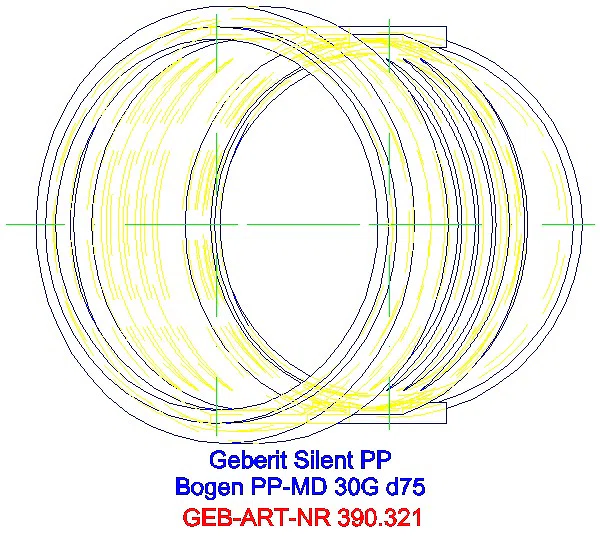 GE Silent-PP Bogen 30Gr d75_390.321.14.1_G