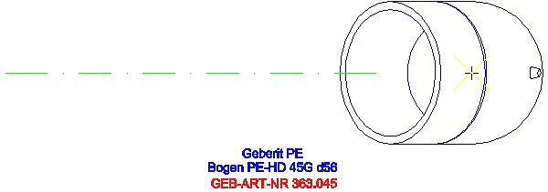 GE PE Bogen 45Gr d56_363.045.16.1_G