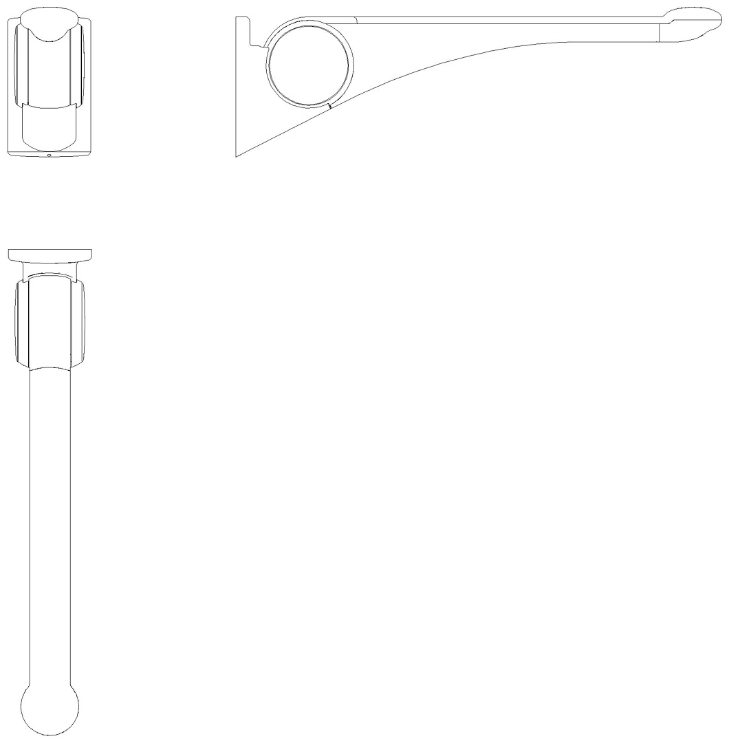 HEWI Stützklappgriff Premium,700 mm weiß hgl-wem