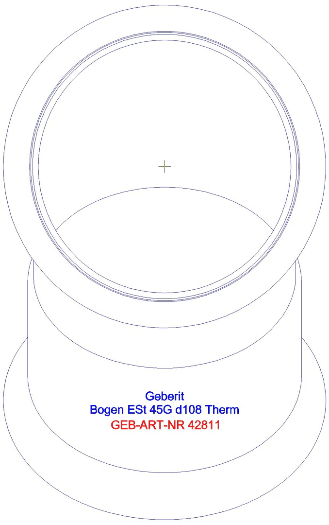 GE Mapress Therm Bogen 45Gr d108 _42811_a