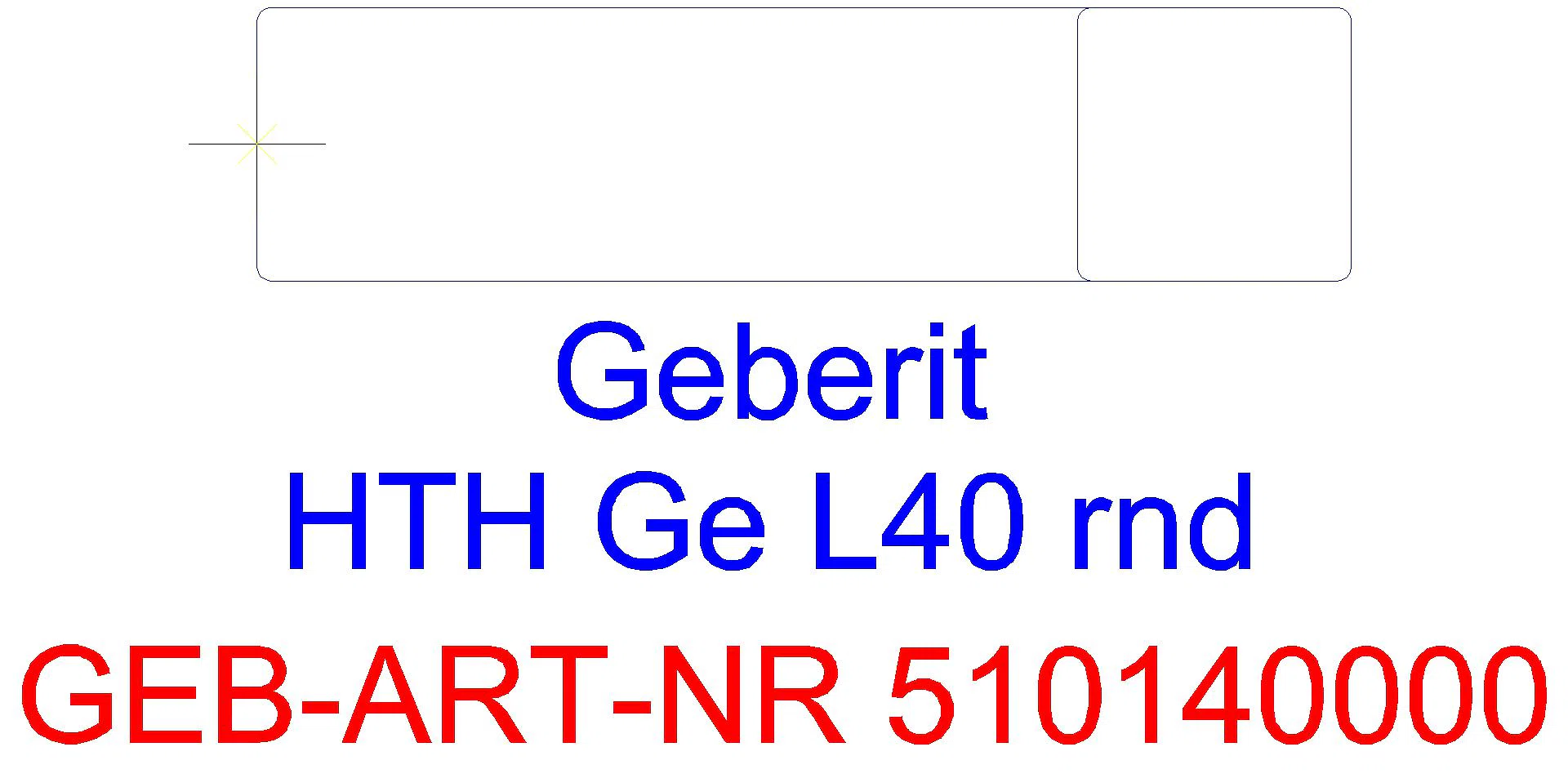 Handtuchhalter für Badmöbel, chrom mit abgerundeter Ecke_ge2s_510140000_l