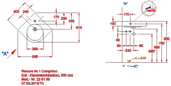 Renova Compact Eckwaschtisch 69,5x61,5cm, m. Hl., m. Ül._kgv_r1_compri_226150