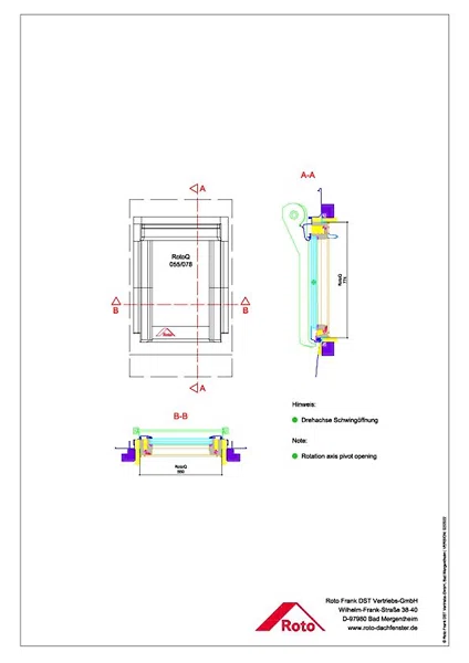 RotoQ Schwingfenster Q-4 Plus