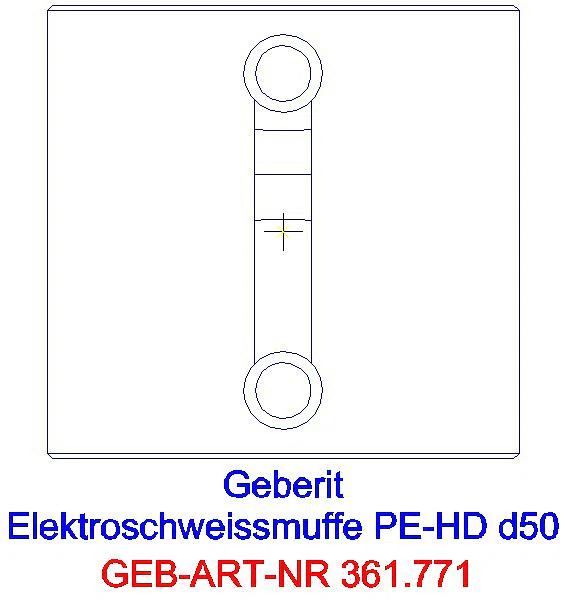 GE Elektroschweissmuffe d50_361.771.16.1_G