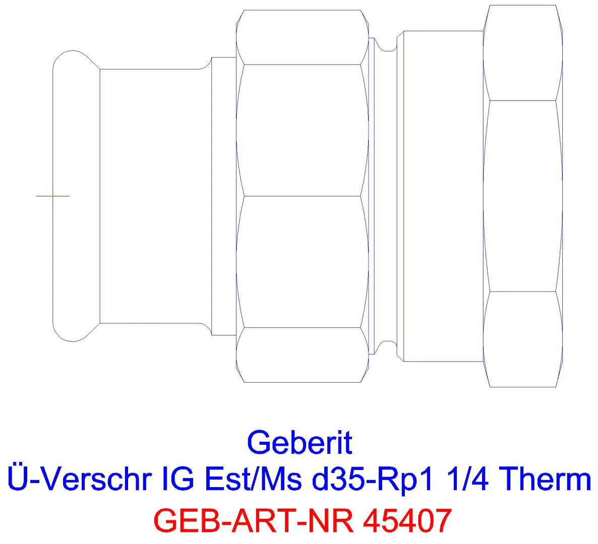 GE Mapress Therm Übergangsverschr. mit IG d28-Rp1_45407_g