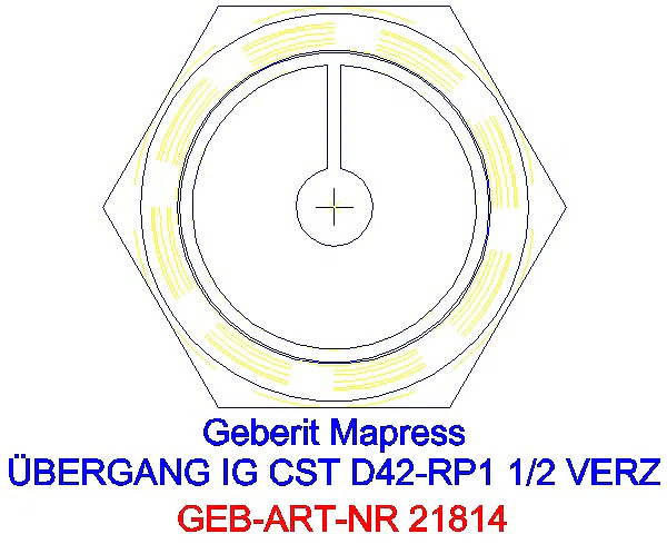 GE Mapress C-Stahl Übergang mit IG d42-Rp1 1/2 verzinkt_21814_L