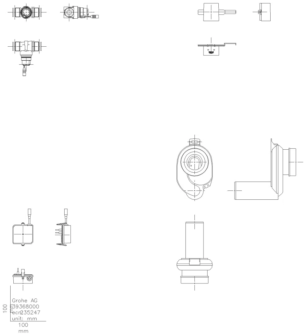 GROHE Temperatursensor 39368 für Urinal mit Trafo