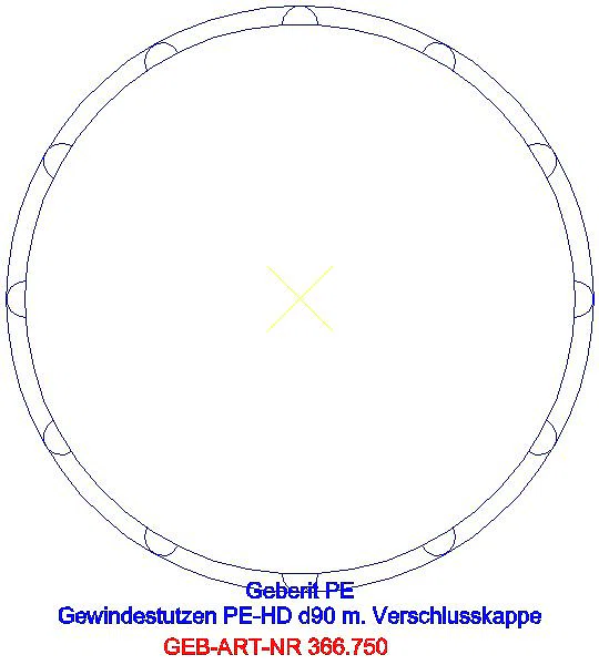 GE PE Gewindestutzen mit Schraubkappe d90 H9,7_366.750.16.1_G