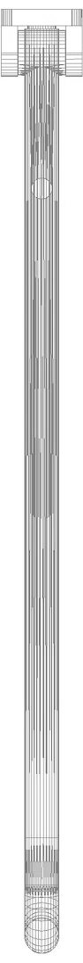 HEWI Stützklappgriff drehb. Ser 801, L:900mm, Metallkern felsgrau