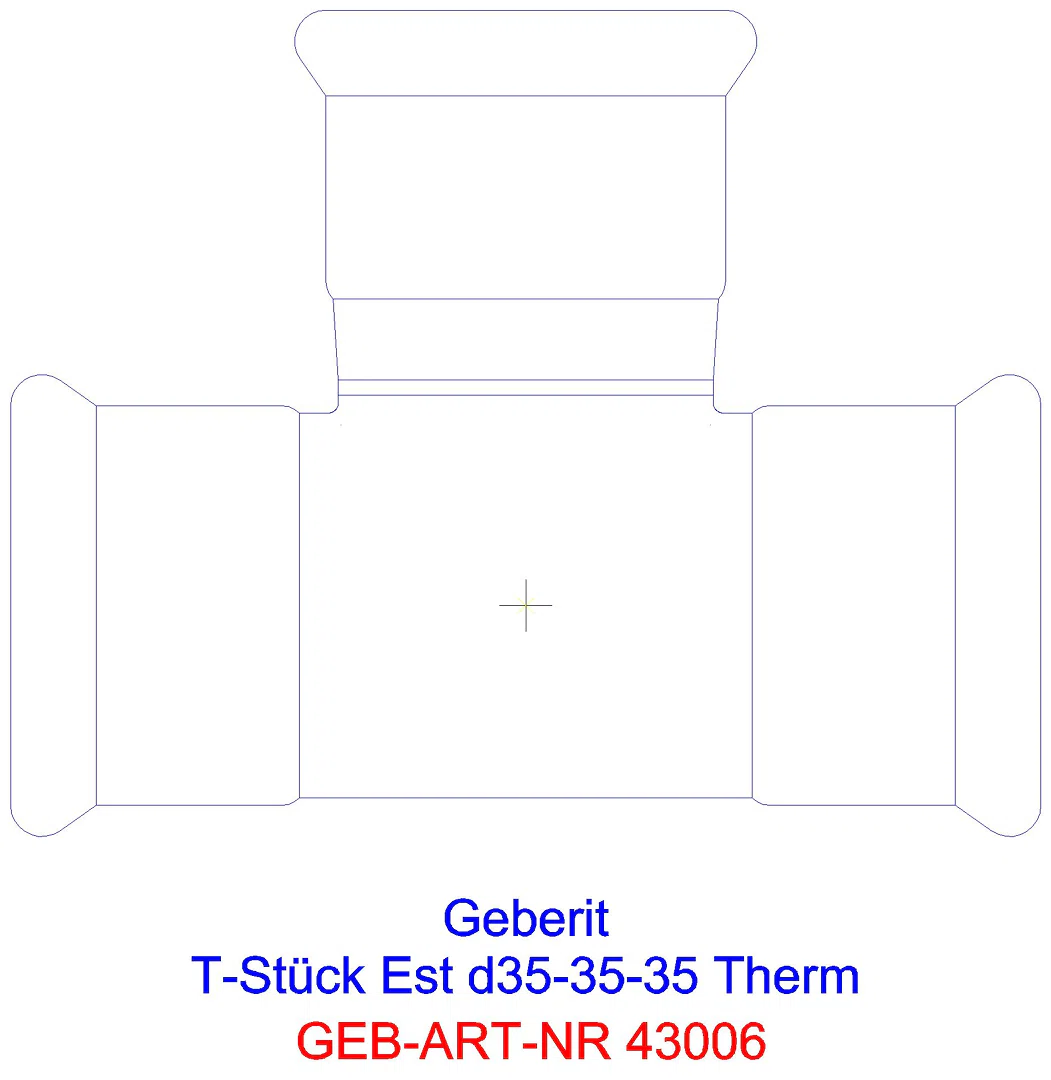 GE Mapress Therm T-Stück egal d28-28-28_43006_a