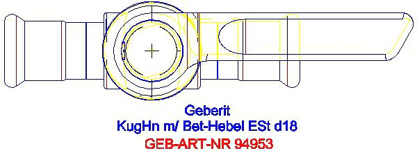 GE Mapress Kugelhahn d18 mit Betätigungshebel edst._94953_G