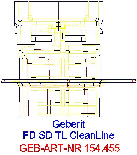 GE Duschrinne CleanLine befliesbar_154.455.00.1_L