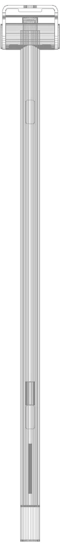 HEWI SK-Griff Duo (A), li, PRH, 900, WC-Spül(Funk), PVD schwarzchr glzd