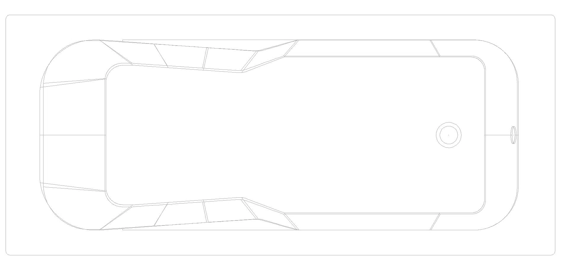 KALDEWEI DYNA SET Badewanne, 1600x700 mm, Modell-Nr: 626