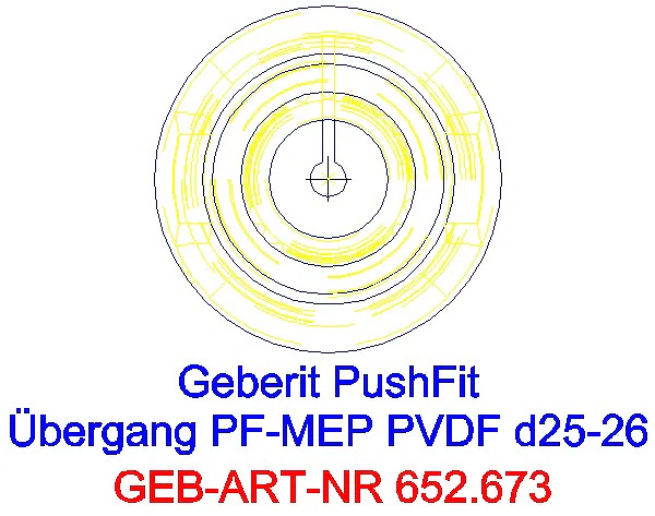 GE PushFit Übergang auf Mepla PVDF d25-26_652.673.00.1_A