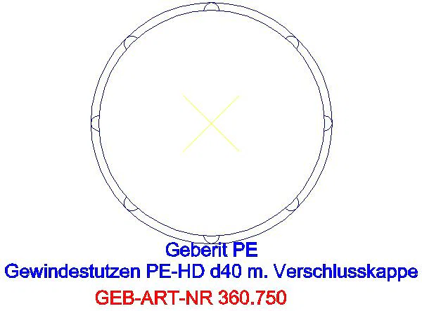 GE PE Gewindestutzen mit Schraubkappe d40 H6,3_360.750.16.1_G