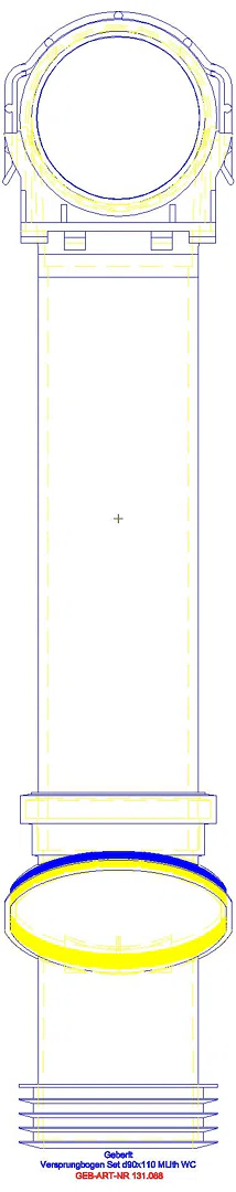 Set Versprungbogen für Wand-WC d90x110, grau_ge2f_131088291_a