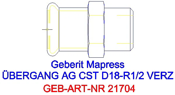 GE Mapress C-Stahl Übergang mit AG d18-R1/2 verzinkt_21704_G