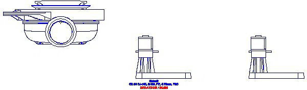 GE Rohbauset, zu Geberit Duschfläche Setaplano Sperrwasserhöhe 30 mm d40 6 F._154.021.00.1_L